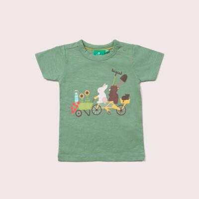 Kids 0-8 Years Little Green Radicals Tops | In The Garden Short Sleeve T-Shirt