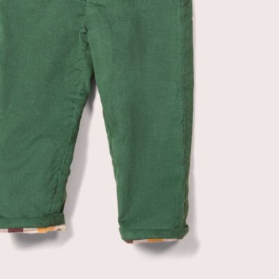 Kids 0-8 Years Little Green Radicals Trousers, Leggings & Joggers | Vintage Green Corduroy Adventure Jeans