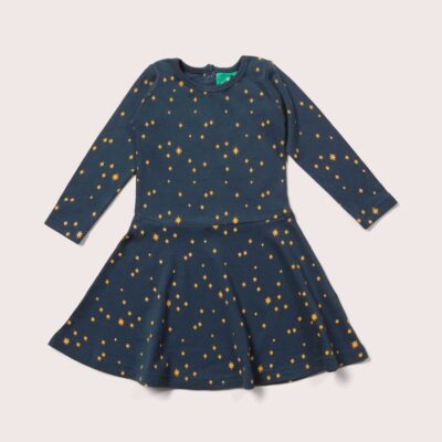 Kids 0-8 Years Little Green Radicals Dresses & Skirts | Twinkle Twinkle Long Sleeve Spinny Dress