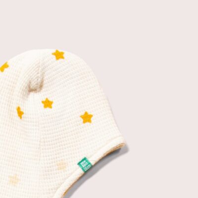 Kids 0-8 Years Little Green Radicals  | Cream Waffle Stars Baby Hat